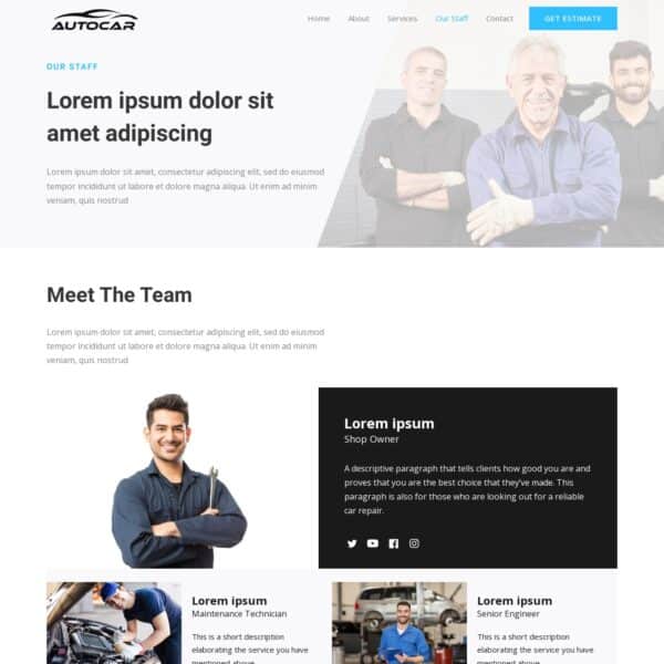 Automotive 1 Our Staff