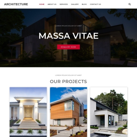 Architecture Template - Home Page
