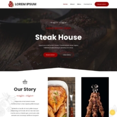 Food Template - Home Page